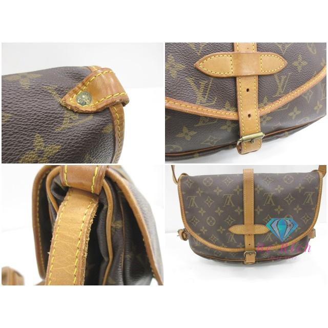 ソミュール ルイ ヴィトン LOUIS VUITTON ショルダーバッグ モノグラム