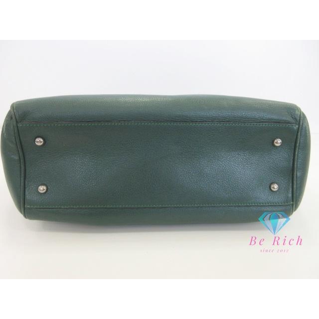 LOEWE（ロエベ） ヘリテージ スモール トートバッグ グリーン 緑 