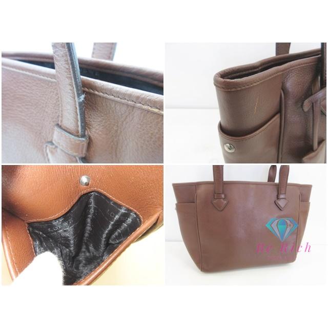 LOEWE（ロエベ） ヘリテージ スモール トートバッグ ブラウン 茶 