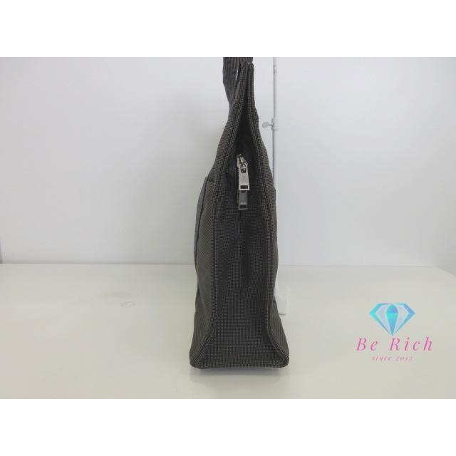 HERMES エールライン ブラック トート 極美品】エルメス エールラインMM ブラック×グレー トート