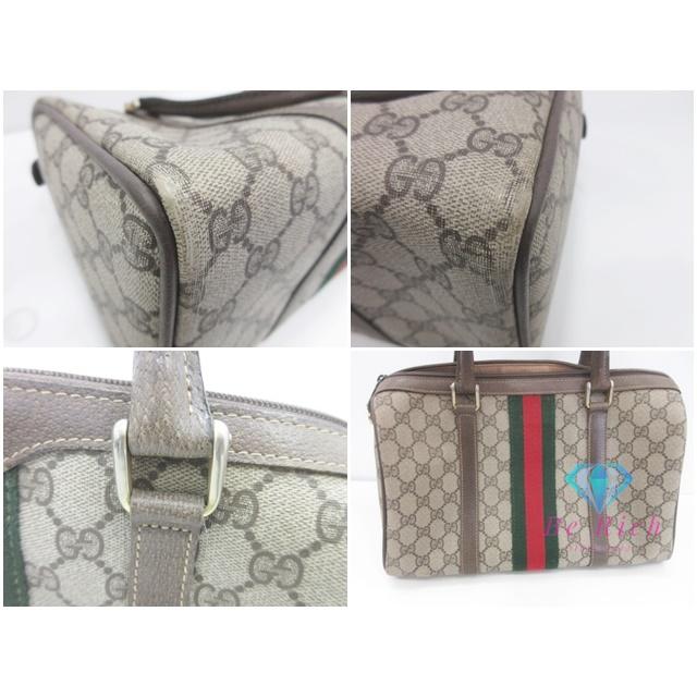 GUCCI（グッチ） ミニ ボストンバッグ 24.012.3842 GG シェリー オフィ