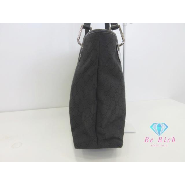 GUCCI グッチ トートバッグ 120837 GG ブラック 黒 キャンバス