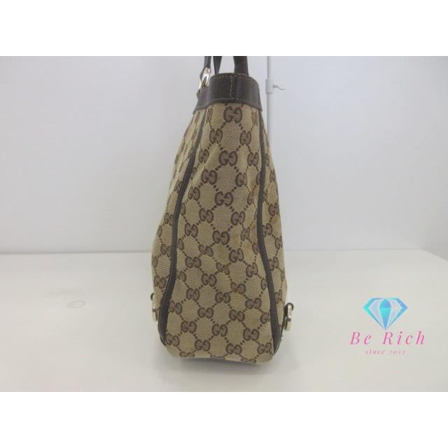GUCCI グッチ GG トートバッグ 141472 ブラウン キャンバス