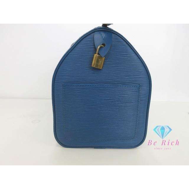 ルイヴィトン M43005 ハンドバッグ トレドブルー  LOUIS VUITTON スピーディ30  エピ スピーディ ルイ ヴィトン 30 M43005 エピ トレドブルー 青 レザー