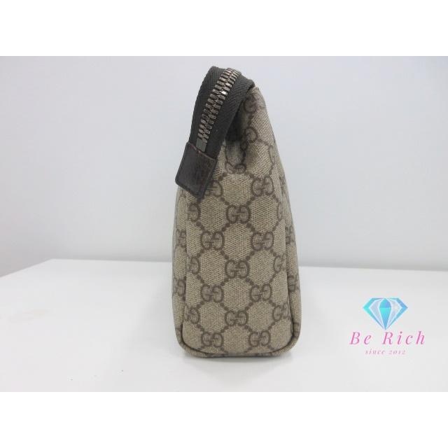 GUCCI（グッチ） クラッチバッグ 101633 GG スプリーム 茶 ブラウン