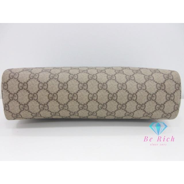 GUCCI（グッチ） クラッチバッグ 101633 GG スプリーム 茶 ブラウン