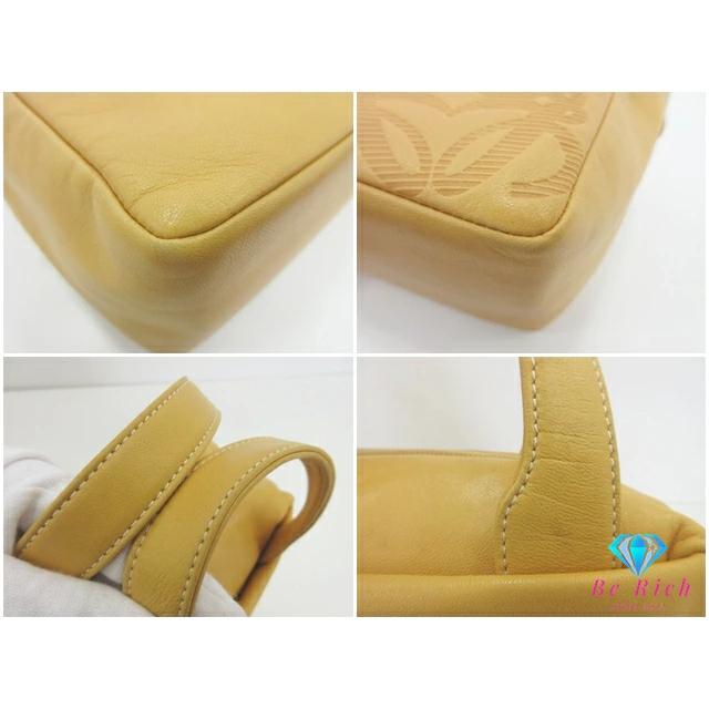 LOEWE（ロエベ） アナグラム ミニ ハンドバッグ ナッパ レザー 