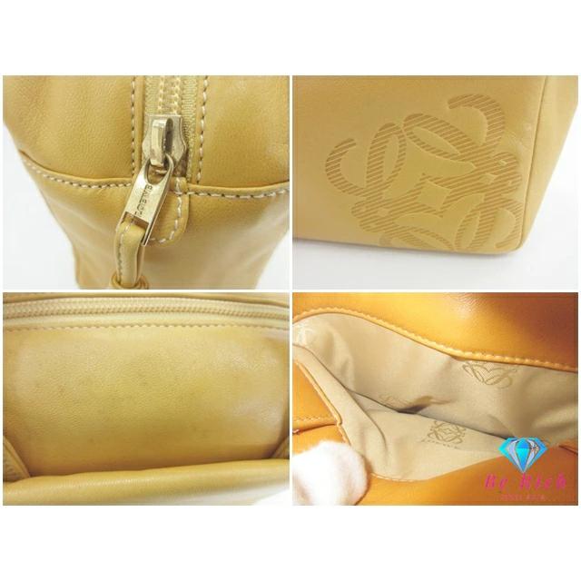 LOEWE（ロエベ） アナグラム ミニ ハンドバッグ ナッパ レザー 