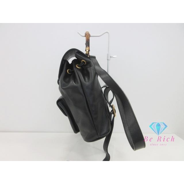GUCCI（グッチ） リュック バックパック 003.2058.0030 バンブー 黒 