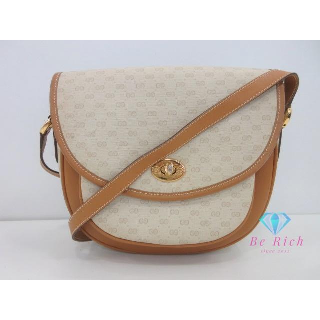 GUCCI グッチ ショルダーバッグ マイクロ GG 001 58 0930 PVC レザー  