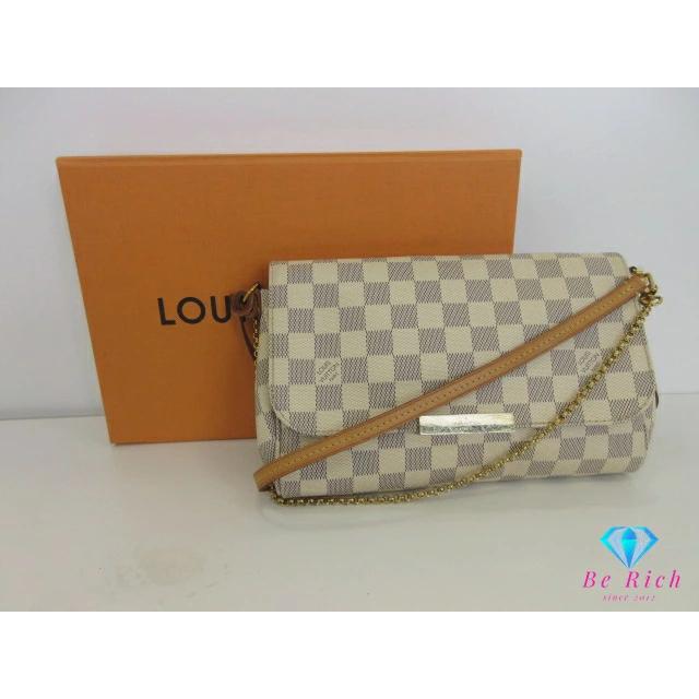フェイボリット ルイ ヴィトン LOUIS VUITTON ダミエ アズール MM