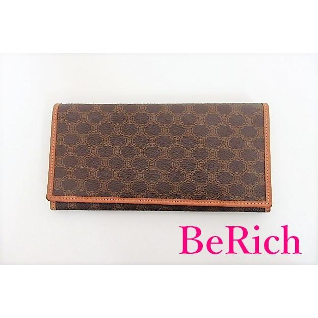 87 以上節約 Celine セリーヌ ブランド ブラウン 長財布 マカダム お洒落 メンズ Atak Com Br