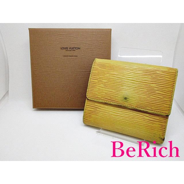 ルイヴィトン Wホック財布 エピ M63484 LOUIS VUITTON - ルイヴィトン Wホック財布 エピ M63484の通販 by