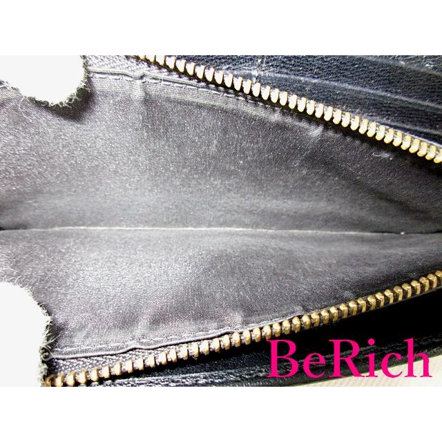 LOEWE（ロエベ） 長財布 アナグラム ボタン 黒 ブラック レザー ロゴ