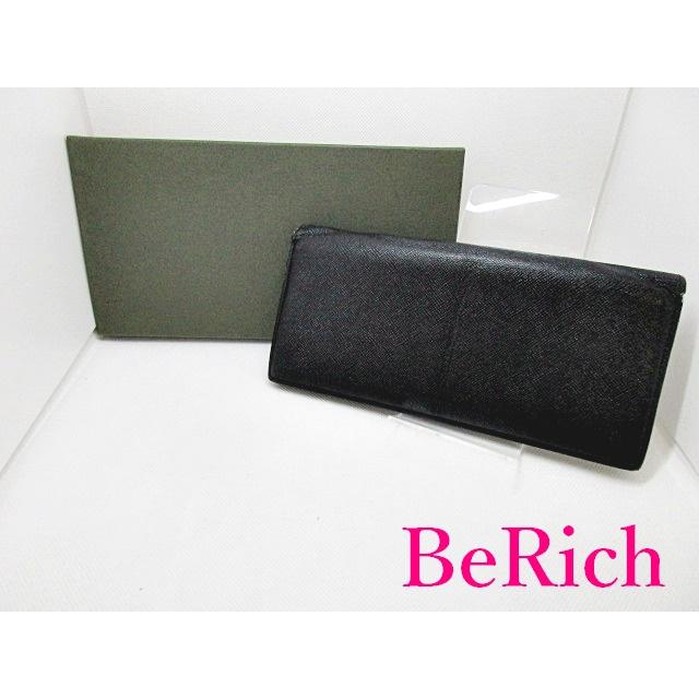 バーバリー BURBERRY 長財布 黒 ブラック レザー ロゴ 二つ折り財布 ロング ウォレット 【中古】 bs2887｜be-rich0112｜08