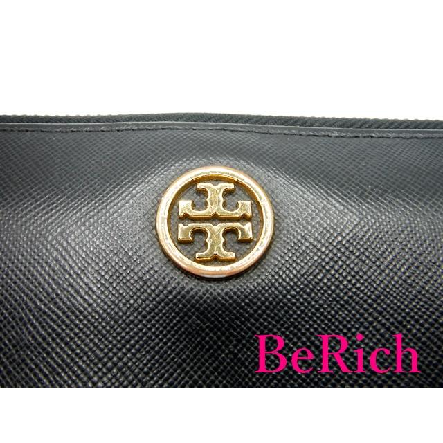 TORY BURCH（トリーバーチ） ラウンドファスナー 長財布 黒 ブラック