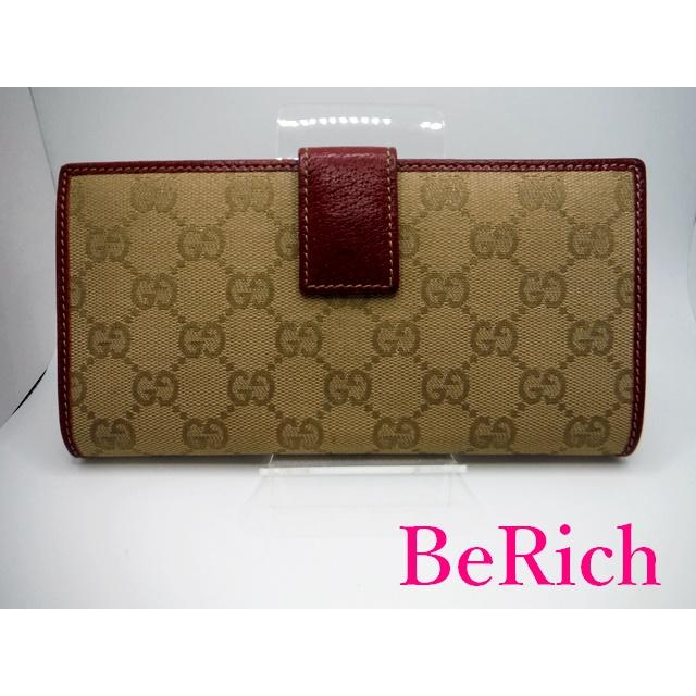 GG グッチ GUCCI Wホック 長財布 167464 プリンシー リボン ベージュ 