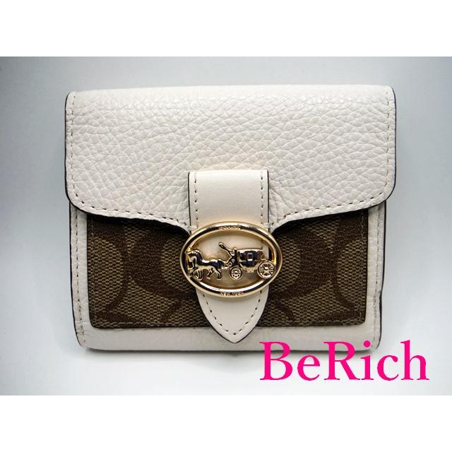 COACH（コーチ） 美品 二つ折り財布 ジョージー スモール ウォレット