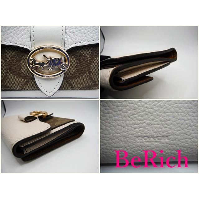 COACH（コーチ） 美品 二つ折り財布 ジョージー スモール ウォレット