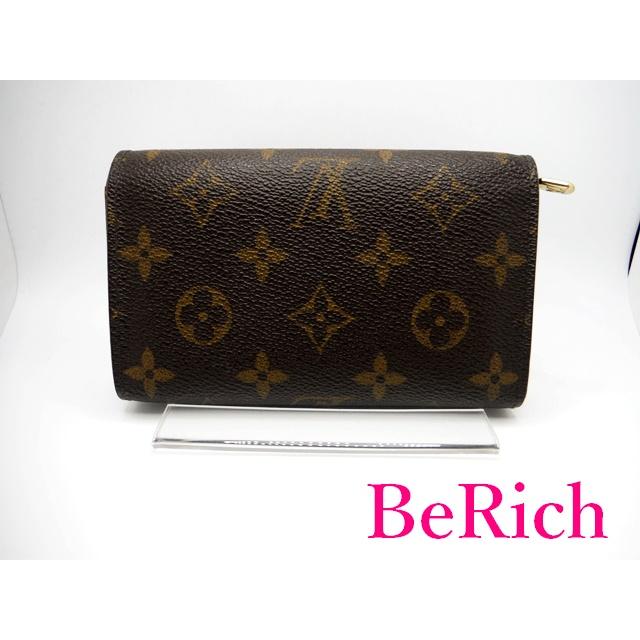 LOUIS VUITTON ルイ ヴィトン 二つ折り財布 モノグラム ポルト