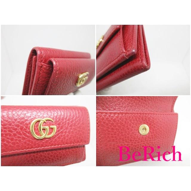 ◇グッチ◇523277/レザー/GGマーモント/コンパクトウォレット/折り財布 グッチ GUCCI GGマーモント コンパクトウォレット 523277