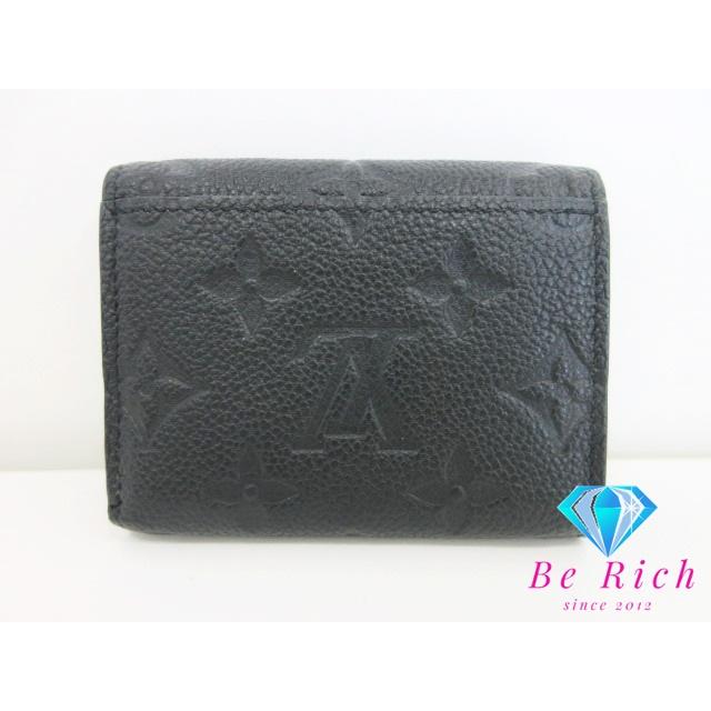 ✨美品✨ルイヴィトン 三つ折財布 ゾエ アンプラント 黒　M62935 LOUIS VUITTON ルイ ヴィトン 三つ折り財布 モノグラム アン