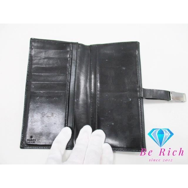 GUCCI（グッチ） 二つ折り財布 長財布 035.1323.2062 レザー 黒