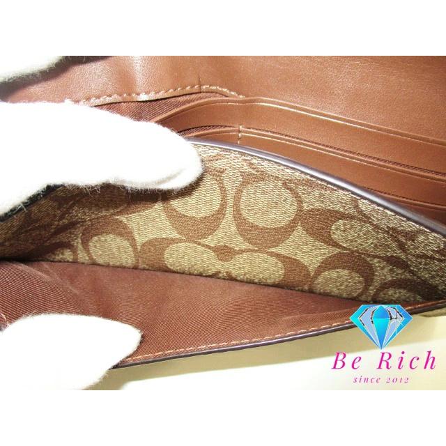 COACH（コーチ） 二つ折り財布 長財布 シグネチャー エンベロープ 3034