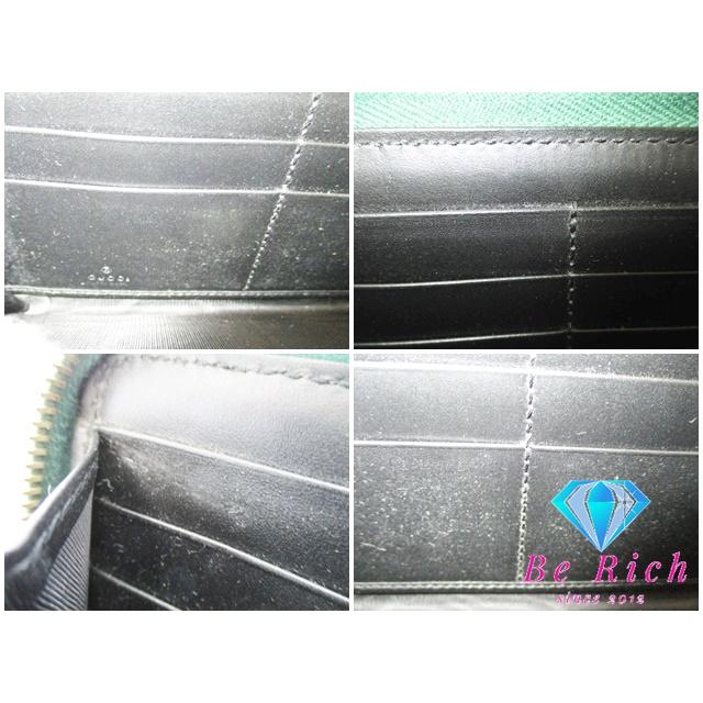 GUCCI（グッチ） ラウンド ファスナー 長財布 406609 GG＆ビー