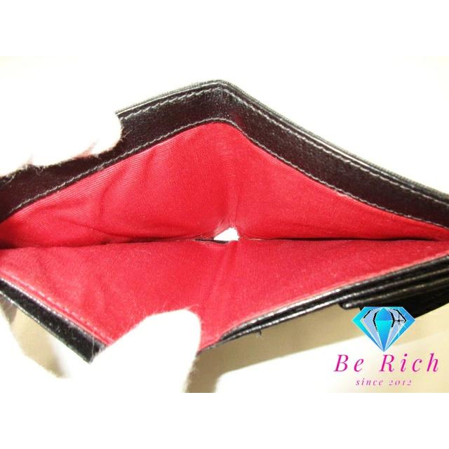 BVLGARI（ブルガリ） BVLGARI Wホック 二つ折り 財布 ロゴマニア