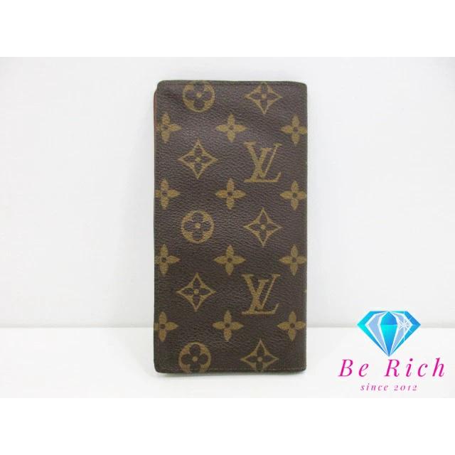 【中古】LOUIS VUITTON モノグラム M60825 札入れ ポルトカルトクレディ・円 LOUIS VUITTON（ルイ・ヴィトン） ルイ ヴィトン 長財布 札入れ