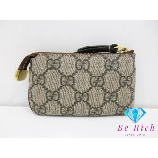 GG 美品 グッチ GUCCI キーリング付 コインケース 小銭入れ 447964 