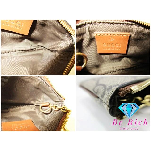 GG 美品 グッチ GUCCI キーリング付 コインケース 小銭入れ 447964