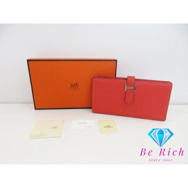 Bearn エルメス HERMES 二つ折り財布 長財布 ベアン スフレ 039785ck  