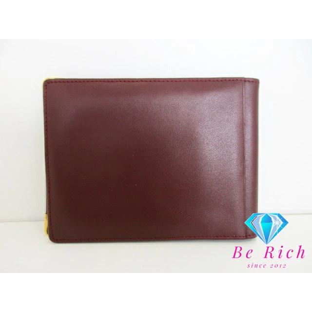 MUST DE CARTIER カルティエ Cartier メンズ 二つ折り財布 札入れ