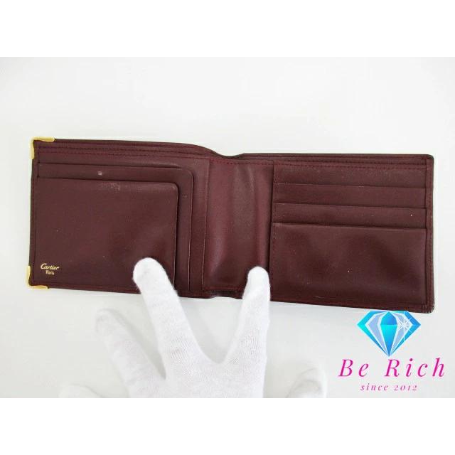 MUST DE CARTIER カルティエ Cartier メンズ 二つ折り財布 札入れ