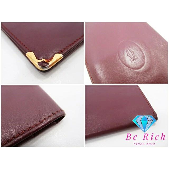 MUST DE CARTIER カルティエ Cartier メンズ 二つ折り財布 長財布