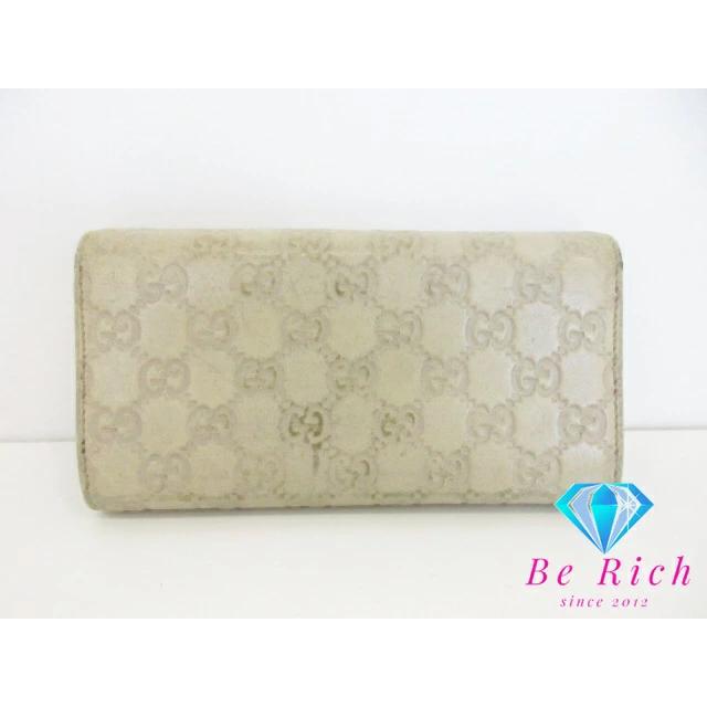 GG グッチ GUCCI シマ ラブリー ハート 二つ折り 長財布 251861