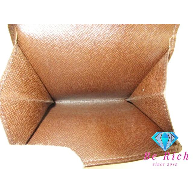 ルイヴィトン LOUIS VUITTON ダミエ エベヌ ダブルホックエリーズ N61652 二つ折財布 レディース 【mo】【中古】 LOUIS VUITTON ルイヴィトン Wホック財布 ポルトフォイユ エリーズ
