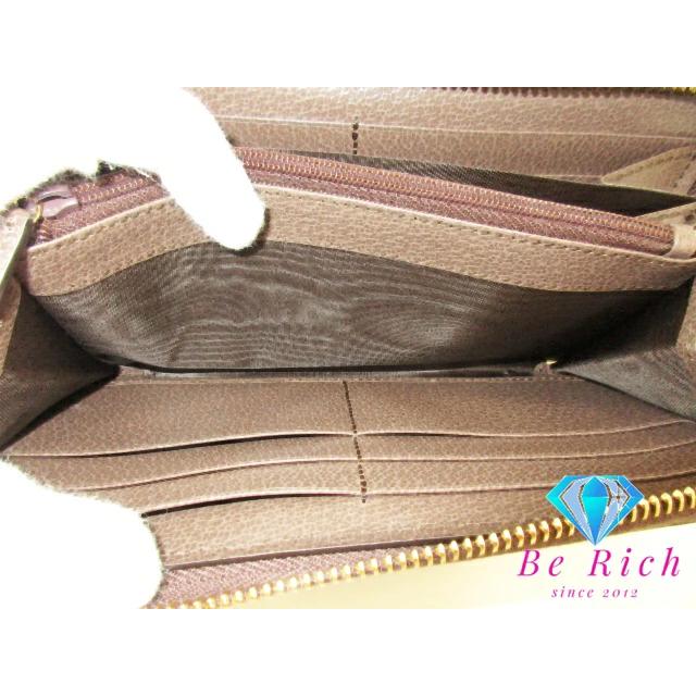 GUCCI（グッチ） 美品 ラウンド ファスナー 長財布 523154 オフィ