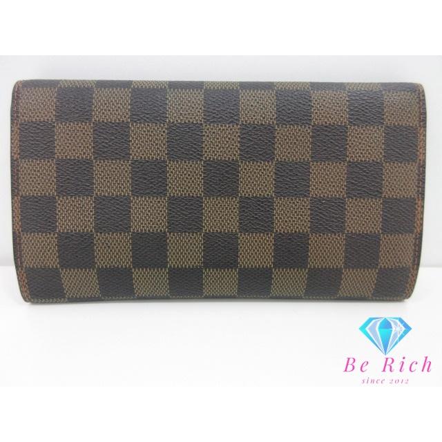 LOUIS VUITTON ルイ ヴィトン 三つ折り 長財布 ダミエ ポルト  