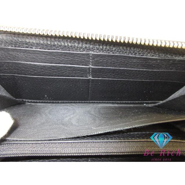 GUCCI グッチ ラウンド ファスナー 長財布 307984 バンブー タッセル