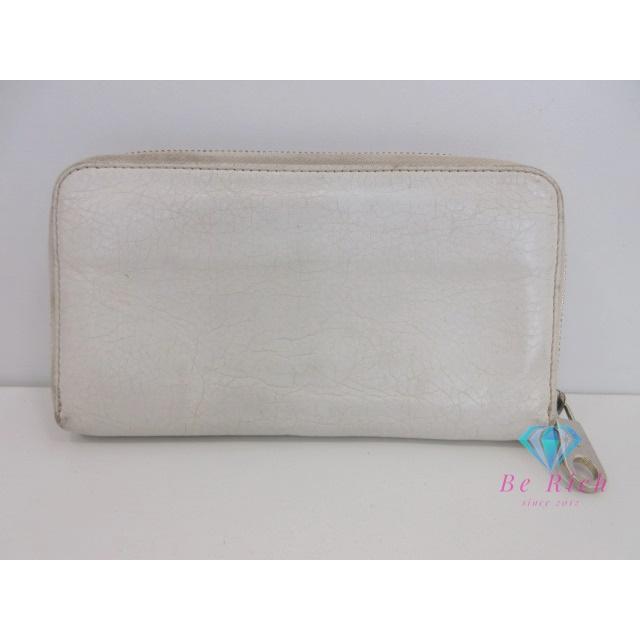 Chloe（クロエ） ラウンドファスナー 長財布 3P0501 リリィ 白 