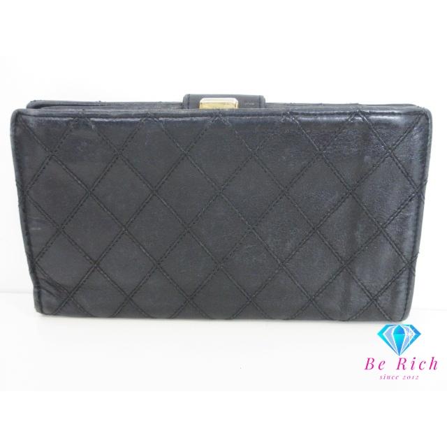 CHANEL（シャネル） 二つ折り財布 長財布 がま口 小銭入れ ビコローレ