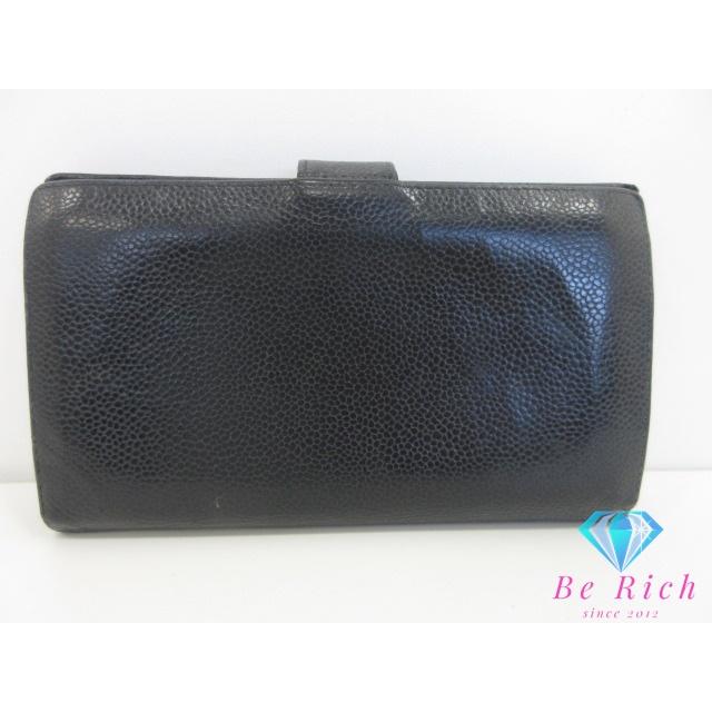 CHANEL（シャネル） 二つ折り財布 中財布 A13498 がま口 小銭入れ