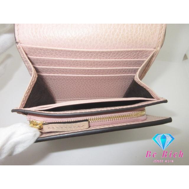 GUCCI（グッチ） ダブルG バイカラー 二つ折り 財布 598587 GG