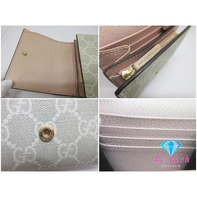 GUCCI（グッチ） ダブルG バイカラー 二つ折り 財布 598587 GG