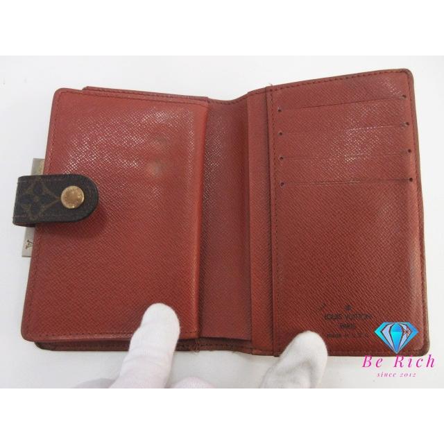 ルイ ヴィトン LOUIS VUITTON がま口 二つ折り財布 モノグラム ポルト フォイユ ヴィエノワ M61674 ロゴ 中財布  【中古】 bs4086 | LOUIS VUITTON | 02