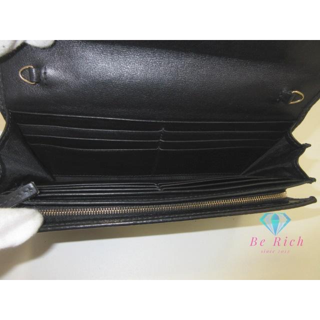 GUCCI（グッチ） 長財布 269541 チェーン ウォレット マイクロ GG シマ