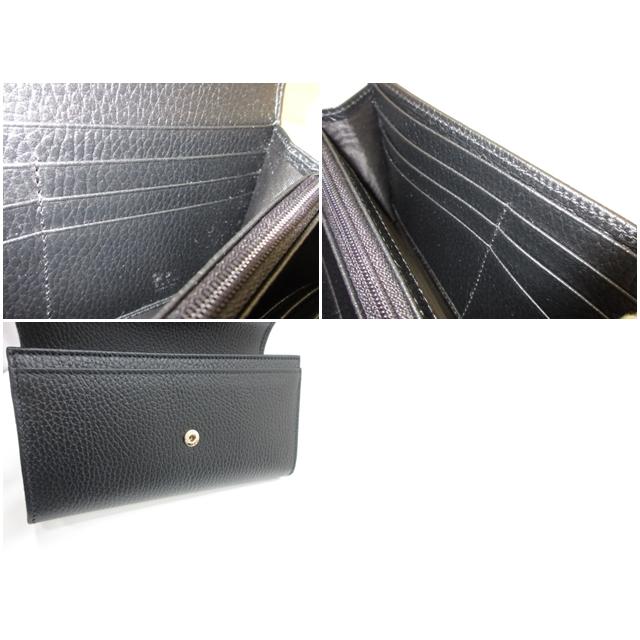 GUCCI（グッチ） 美品 インターロッキング G 二つ折り 長財布 615524 